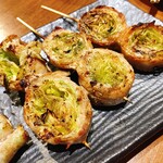 焼鳥と博多名物野菜巻串 焼きんしゃい - 