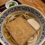 銀座 木屋 - きつねうどん