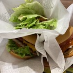 モスバーガー - 今回注文したハンバーガー