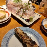 小川の魚 - 