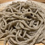 蕎麦切り 春のすけ - 太打ち。