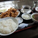 中華料理　幸莱 - スープ、大根のお新香、コーヒーゼリー付き