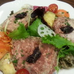 ビストロ バキュース - ２０１４・１・１９　テリーヌ３種盛り