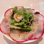 Ajino Resutoran Ebisuya - 前菜のサラダ