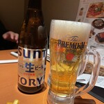 KICHIRI - 瓶ビール　605円　　生中　649円