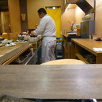 神田 すし昌 - 厨房＆大将　2014.2.x