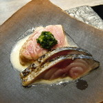 神田 すし昌 - 炙り鯖＆トロ　2014.2.x