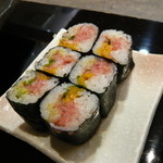 神田 すし昌 - トロ＆たくあん巻　2014.2.x