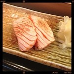 Sushihabesuto - サーモン炙り！！！