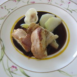 モナリザ - 宮崎県魚･川南港直送オオカニベのロースト ランド風 赤ワインソース