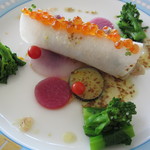 モナリザ - 寒ブリと聖護院かぶのカネロニ 蜂蜜マスタードのヴィネグレット