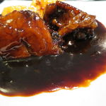 唐苑 - 名物黒酢酢豚セット(ライス、スープ、点心、小鉢、杏仁豆腐、ジャスミン茶付き)2