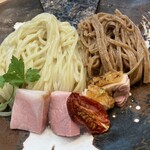 らぁ麺 飯田商店 - つけ麺 しお味　麺