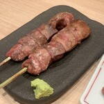 鶏料理 炭火焼 あらた - トロける白レバー