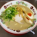 天下一品 - 味玉ラーメンこってり（大）1,250円