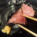 鳥茂 - ステーキ