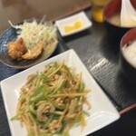 中華料理 香満楼 - 青椒肉絲定食