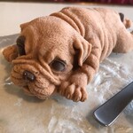 本格四川料理 蜀魚記 - 観賞用としては異様に芸がこまかい小狗冰淇淋（ワンチンアイスクリーム）580円