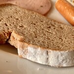 ビッテ - ドイツパン(ライ麦入り)のアップ