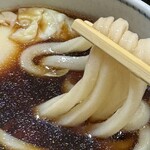 麺匠 くすがみ - うどんだとラーメン系つけ麺ほど汁の絡みはありません。