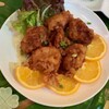 かばの耳 - 料理写真:「鶏肉のスパイシー唐揚げ」(730円)