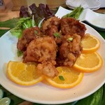 かばの耳 - 「鶏肉のスパイシー唐揚げ」(730円)