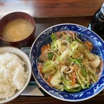 Minami - 野菜いため定食＝680円
                        ※小鉢は付きません