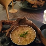 TOKYO Whisky Library - ①合わせた料理はサプライズ的な缶詰めに、まぐろにいぶりがっこ、とびっこのプチプチ感がたまらない❗