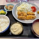 Gohan Ya Kokoru - かきフライ定食　税込980円