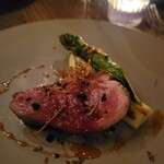 TOKYO Whisky Library - ②北海道産鴨、燻製の香り。すでにメイン級