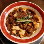 lamb meets ramen - ひつじ麻婆麺ひき肉W