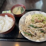 なごみ - 料理写真:豚バラ塩炒め
