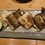 肴や味泉 - 穴子の白焼き