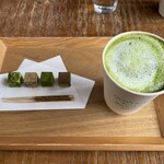 HAPPA STAND - 抹茶ラテと豆腐チョコレート