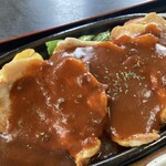 お食事処 たくみ - ポークソテー定食750円