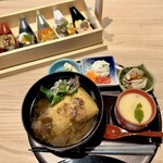 Kakuouzan Inari - スプーン寿司＆うどん（2500円）