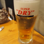 鮨工房 ながまさ - 生ビールも1杯100円