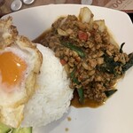 39 THAI RESTAURANT - ガパオライス大盛り