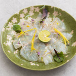 Red sea bream ceviche