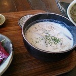 カフェこたつ - 具沢山なスープ