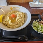 らーめん つけめん 大黒屋KAI - 「TKM（レモン） 中盛」(￥750-税込)、コロコロ叉焼と水でさらした刻み葱は別皿でやって来ました。良いね、こういうの。綺麗だから好きだわ。