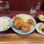 園春 - チキンカツ定食