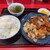 小笹飯店 - 料理写真:とり味噌定食800円のご飯大盛り50円