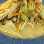 ラーメンむさし - タップリ野菜