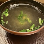 鮨処 凜 - 本日の汁物