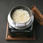 Rice cooked in a pot (1 cup)