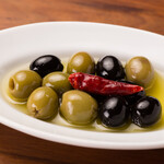 Sicilian olives