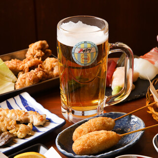 ボリューム満点の「竹コース」がおすすめ◎2時間飲み放題付