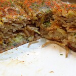 Okonomiyaki Teppanyaki Fuwa - 「肉玉そば」（900円）