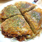 Okonomiyaki Teppanyaki Fuwa - 「肉玉そば」（900円）